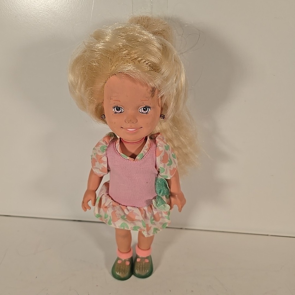 1987 Playskool Dolly Surprise Doll Holly Surprise‎ 80s Doll Vintage Doll
